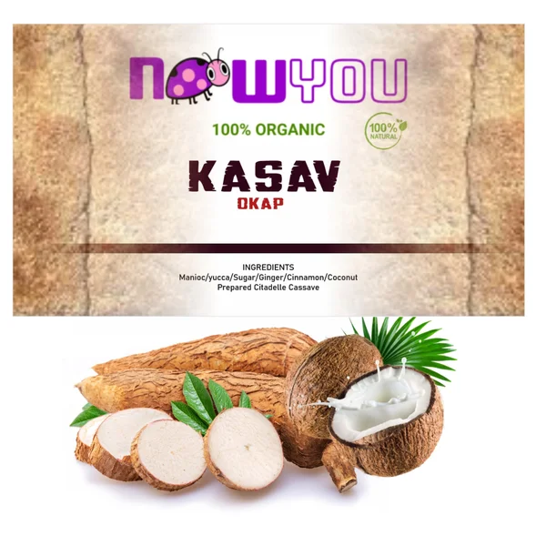 Kasav dous ak kokoye